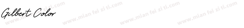 Gilbert Color字体转换